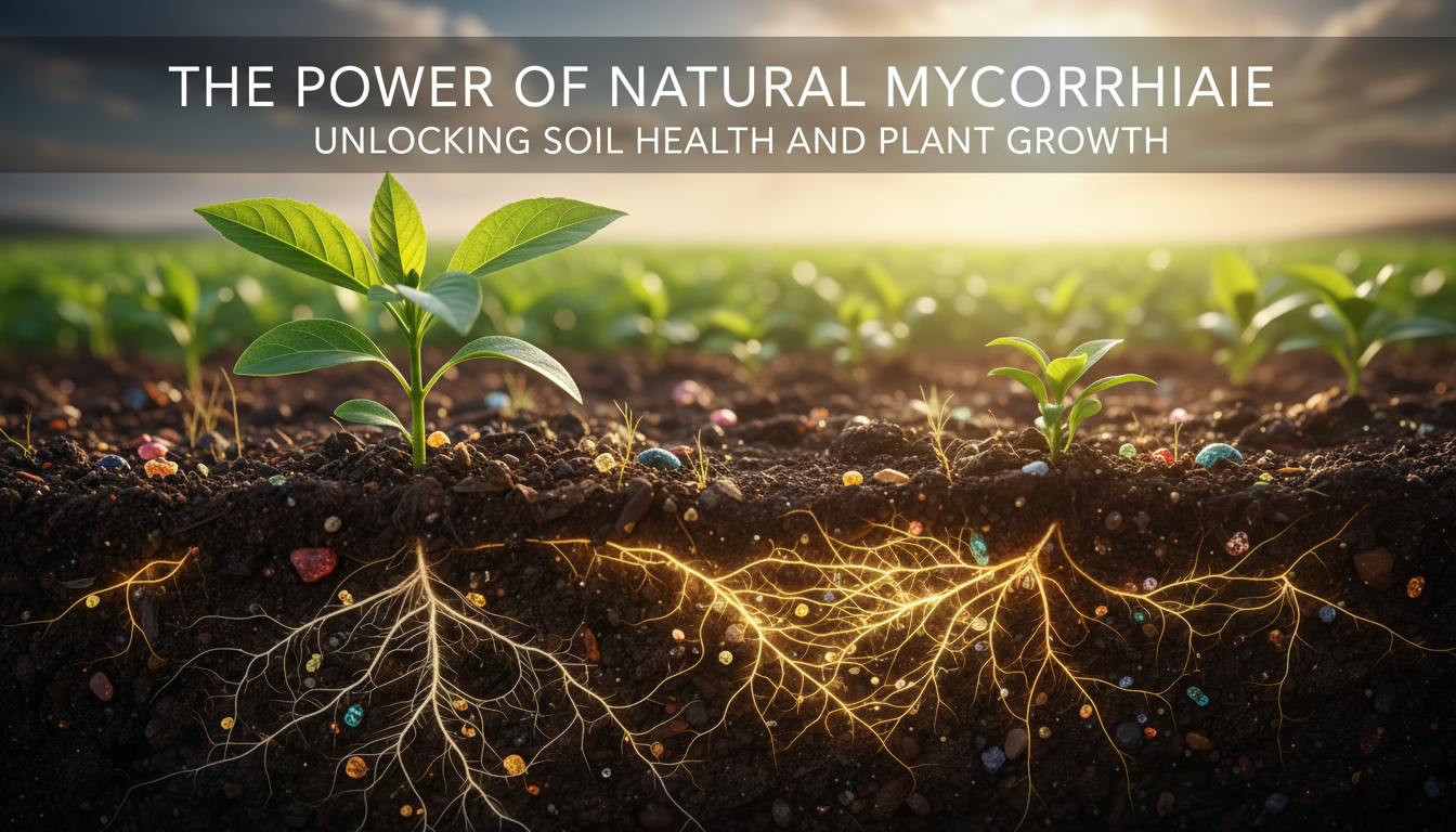 The Power of Natural Mycorrhizae: Unlocking Soil Health and Plant Growth